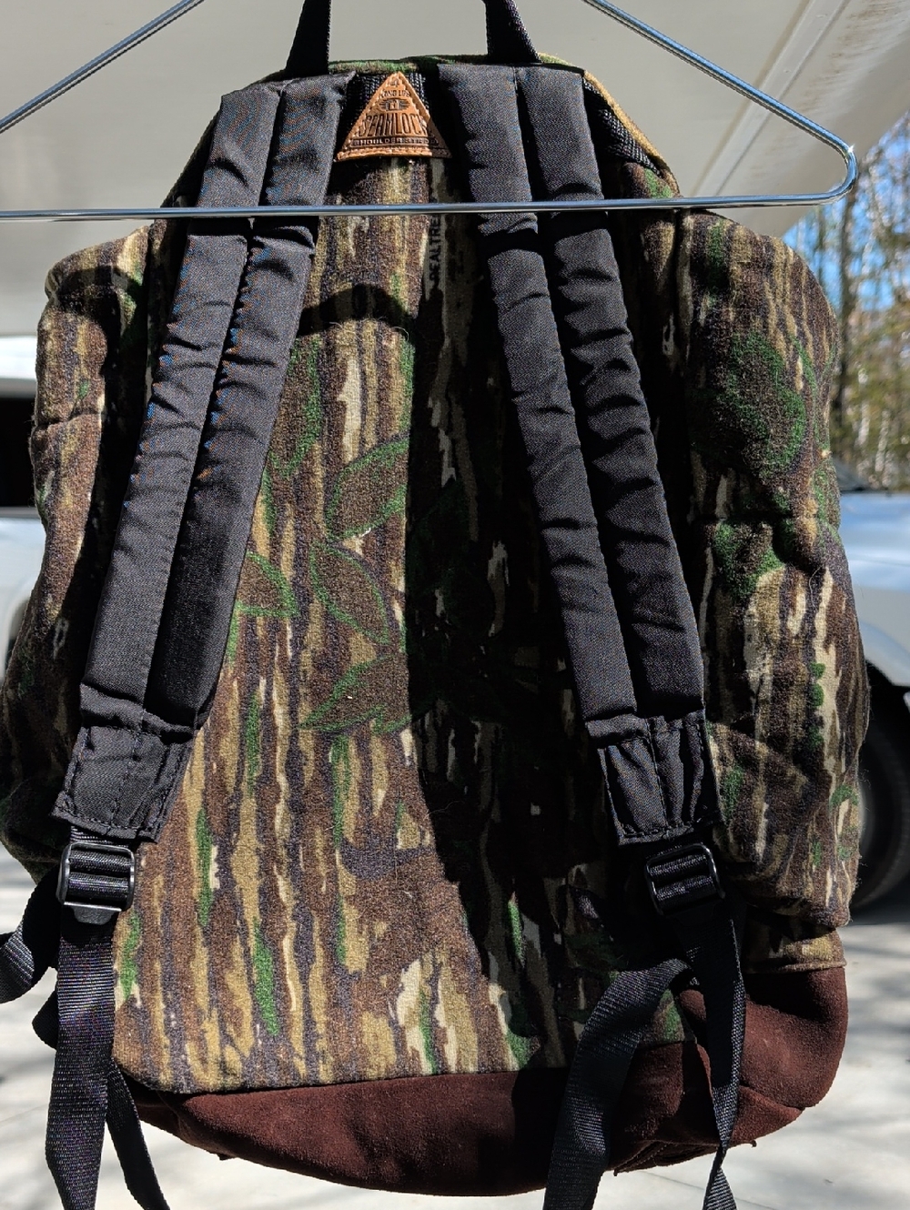 Gander Mountain Camouflage Backpack - Green/Brown/Tan - Picture 2 of 6
